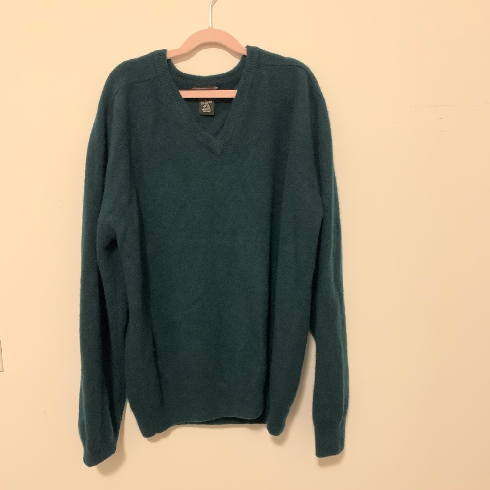 Jade Green Cashmere sweater Size L
